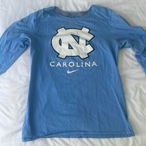 UNC Nike Carolina Long sleeve Tshirt
